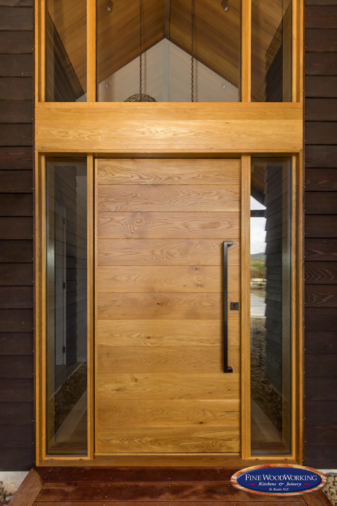 American White Oak Entrance Door