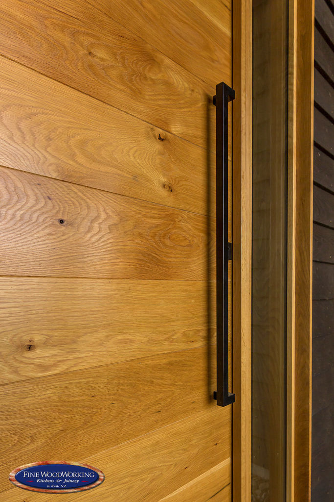 American White Oak Entrance Door